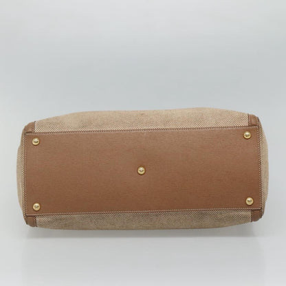 Fendi 2Jours Canvas, Beige, Canvas, Tote Bag