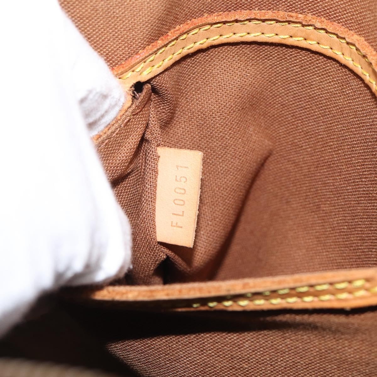 Louis Vuitton Vintage Alma Monogram Canvas, Brown, Canvas, Handbag