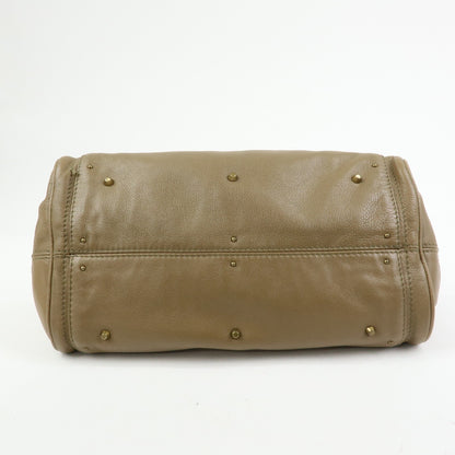 Chloe Paddington Leather, Brown, Leather, Tote Bag