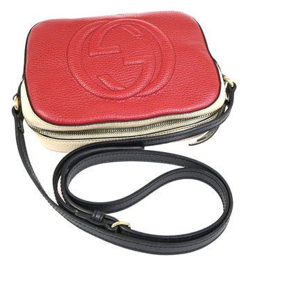 Gucci Soho Disco Leather, Multicolour, Leather, Shoulder Bag