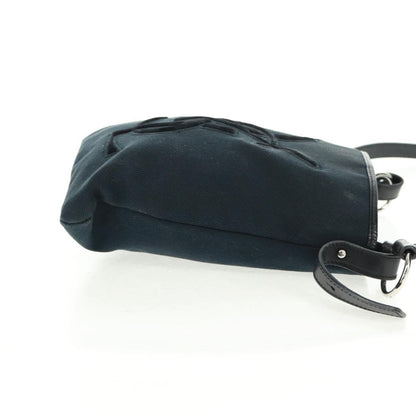 Saint Laurent Vintage Canvas, Black, Canvas, Handbag