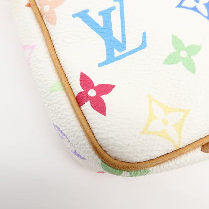 Louis Vuitton Pochette Accessoires Monogram Multicolor, Multicolour, Canvas, Clutch