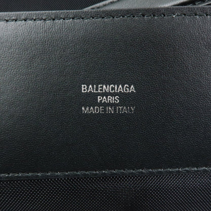 Balenciaga Duty Free Mesh with Leather, Black, Mesh, Tote Bag