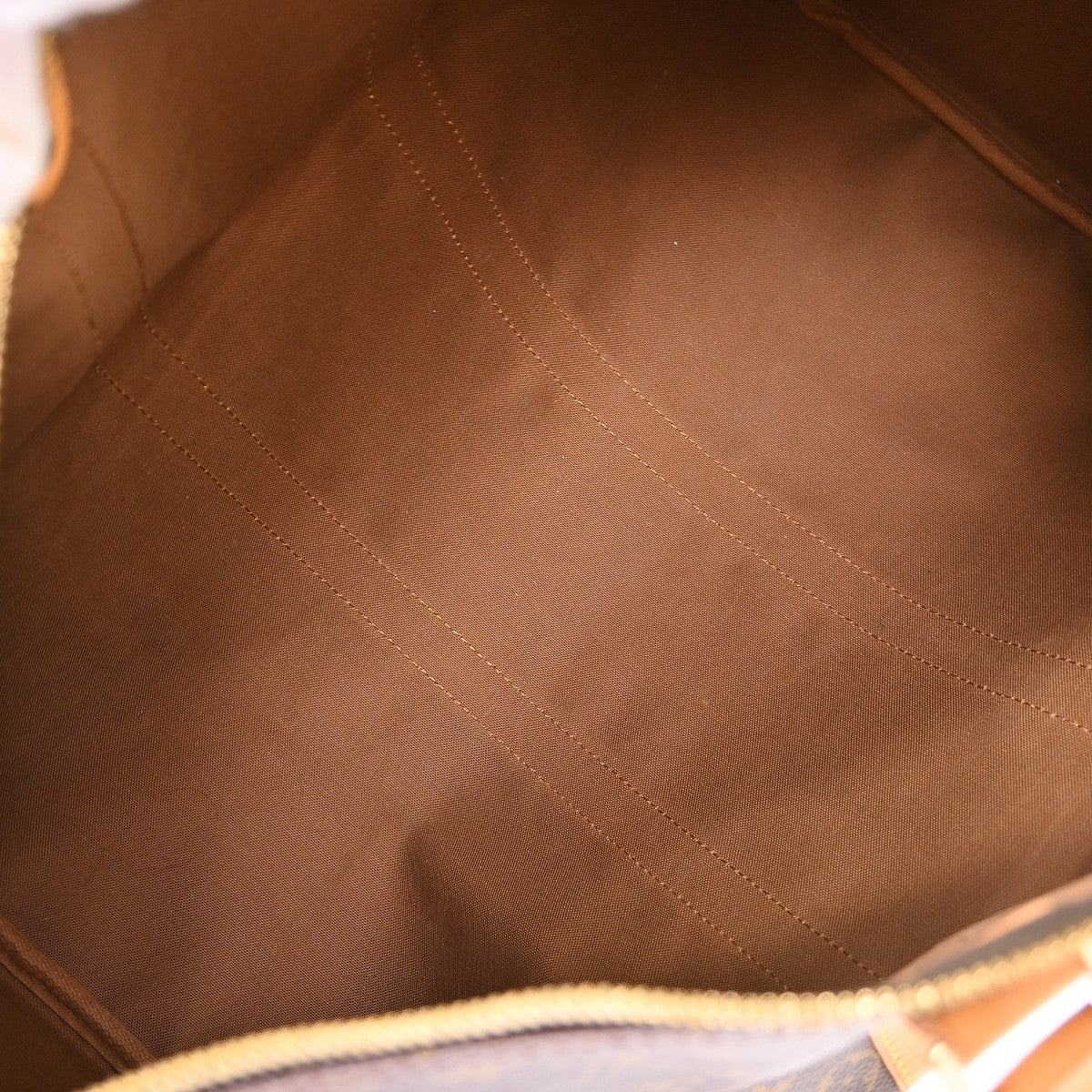 Louis Vuitton Keepall Monogram Canvas, Brown, Canvas, Travel Bag