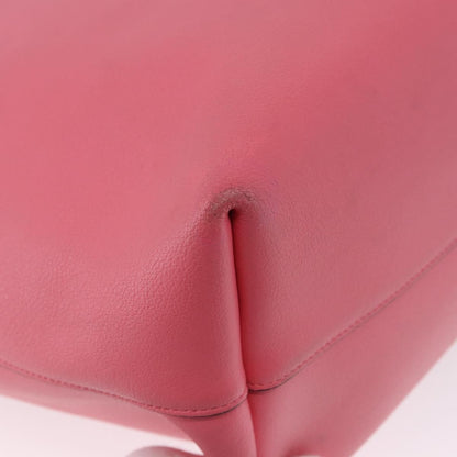 Saint Laurent Shopper Leather, Pink, Leather, Tote Bag