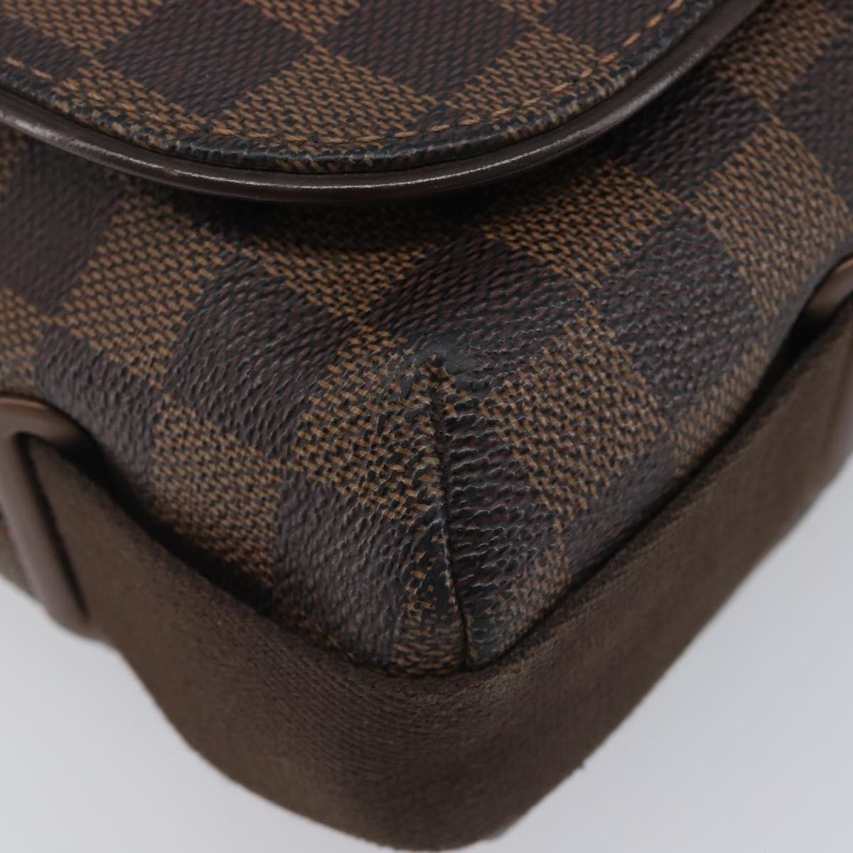 Louis Vuitton Brooklyn Damier, Brown, Canvas, Shoulder Bag