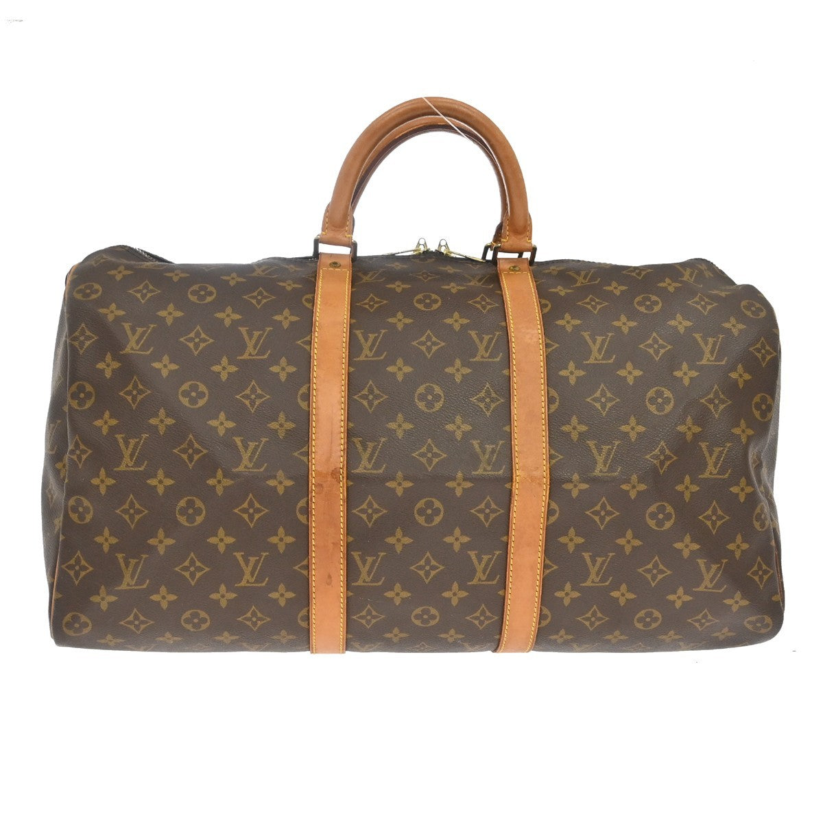 Louis Vuitton Keepall Monogram Canvas, Brown, Canvas, Travel Bag
