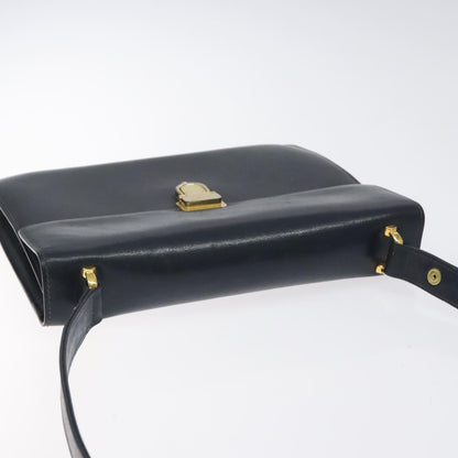Celine Vintage Leather, Navy, Leather, Shoulder Bag