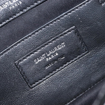 Saint Laurent Kate Box Leather, Black, Leather, Handbag