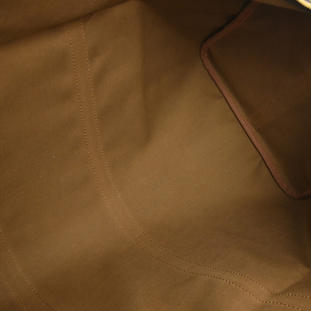 Louis Vuitton Keepall Bandoulière Monogram, Brown, Canvas, Travel Bag