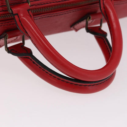 Louis Vuitton Speedy Epi Leather, Red, Leather, Handbag