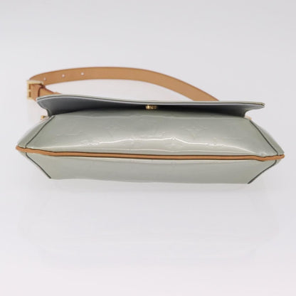 Louis Vuitton Thompson Street Monogram Vernis, Gray, Patent Leather, Shoulder Bag