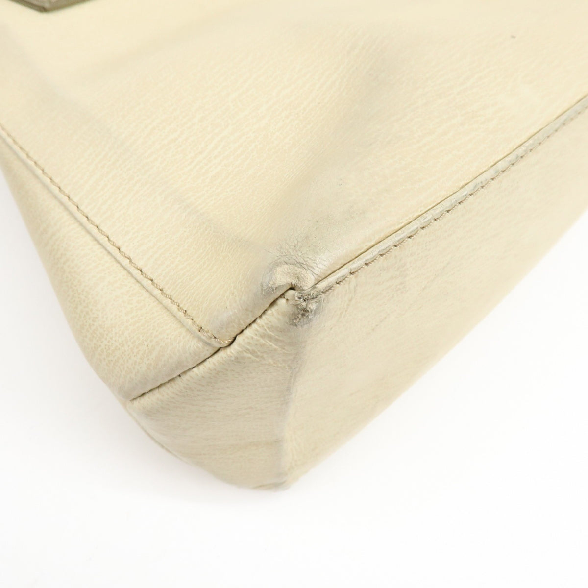 Loewe Vintage Velazquez Top Handle Leather, Beige, Leather, Handbag