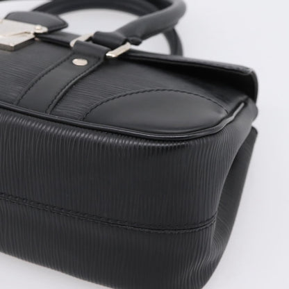 Louis Vuitton Segur Epi Leather, Black, Leather, Handbag