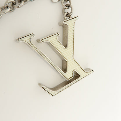 Louis Vuitton Fleur d'Epi Bag Charm Resin and Brass, White, Metal, Charm