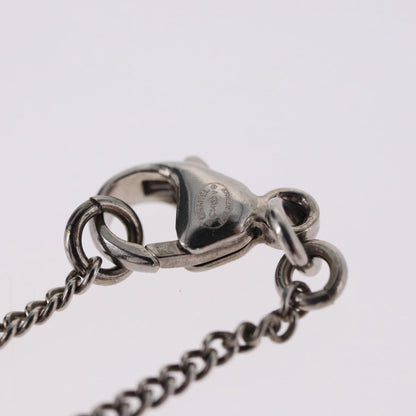 Chanel CC Pearl Drop Pendant Metal with Faux Pearl, Silver, Metal, Necklace