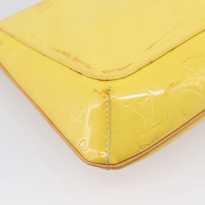 Louis Vuitton Thompson Street Monogram Vernis, Yellow, Patent Leather, Shoulder Bag