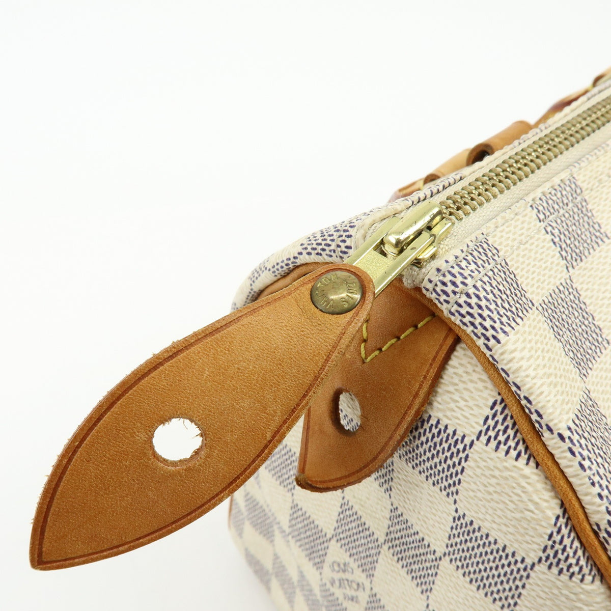 Louis Vuitton Speedy Damier, Beige, Canvas, Handbag