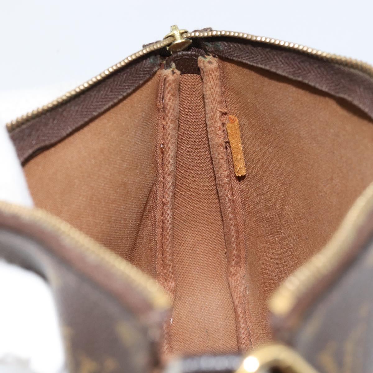 Louis Vuitton Pochette Accessoires Monogram Canvas, BROWN, CANVAS, Clutche & pouche