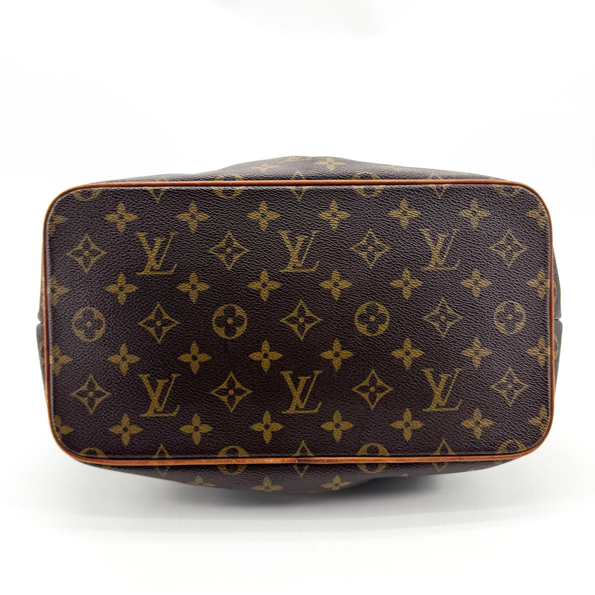 Louis Vuitton Palermo Monogram Canvas, Brown, Canvas, Handbag