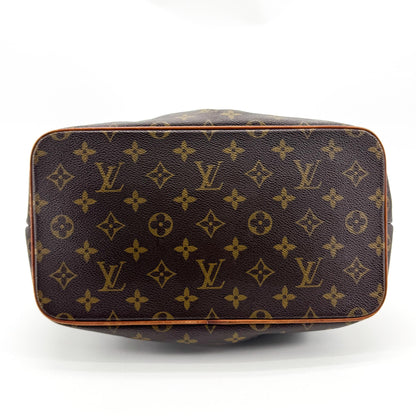Louis Vuitton Palermo Monogram Canvas, Brown, Canvas, Handbag