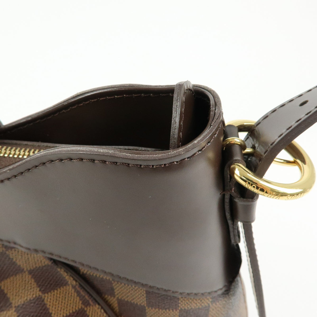Louis Vuitton Sistina Damier, Brown, Canvas, Handbag