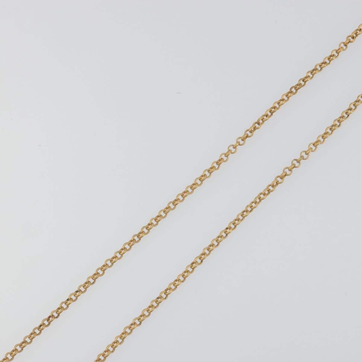Chanel CC No.5 Perfume Bottle Pendant Metal, Gold, Metal, Necklace