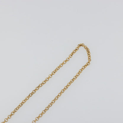Chanel CC No.5 Perfume Bottle Pendant Metal, Gold, Metal, Necklace