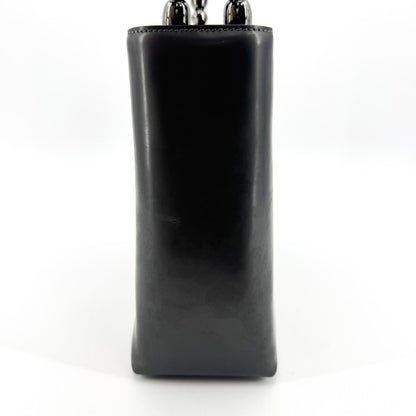 Christian Dior Malice Leather, Black, Calfskin, Handbag