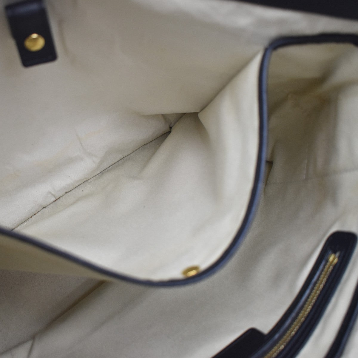 Louis Vuitton Lucille Mini Lin, Blue, Canvas, Handbag