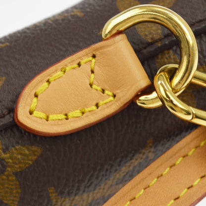 Louis Vuitton Fold Me Monogram Canvas, Brown, Canvas, Clutch
