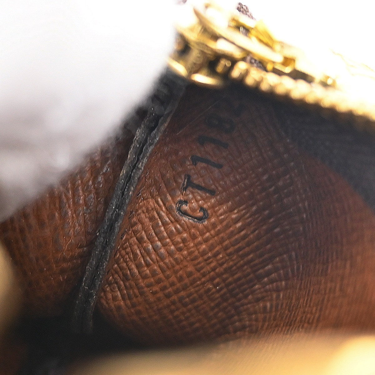 Louis Vuitton Pochette clés NM Canvas, Brown, Canvas, Wallet