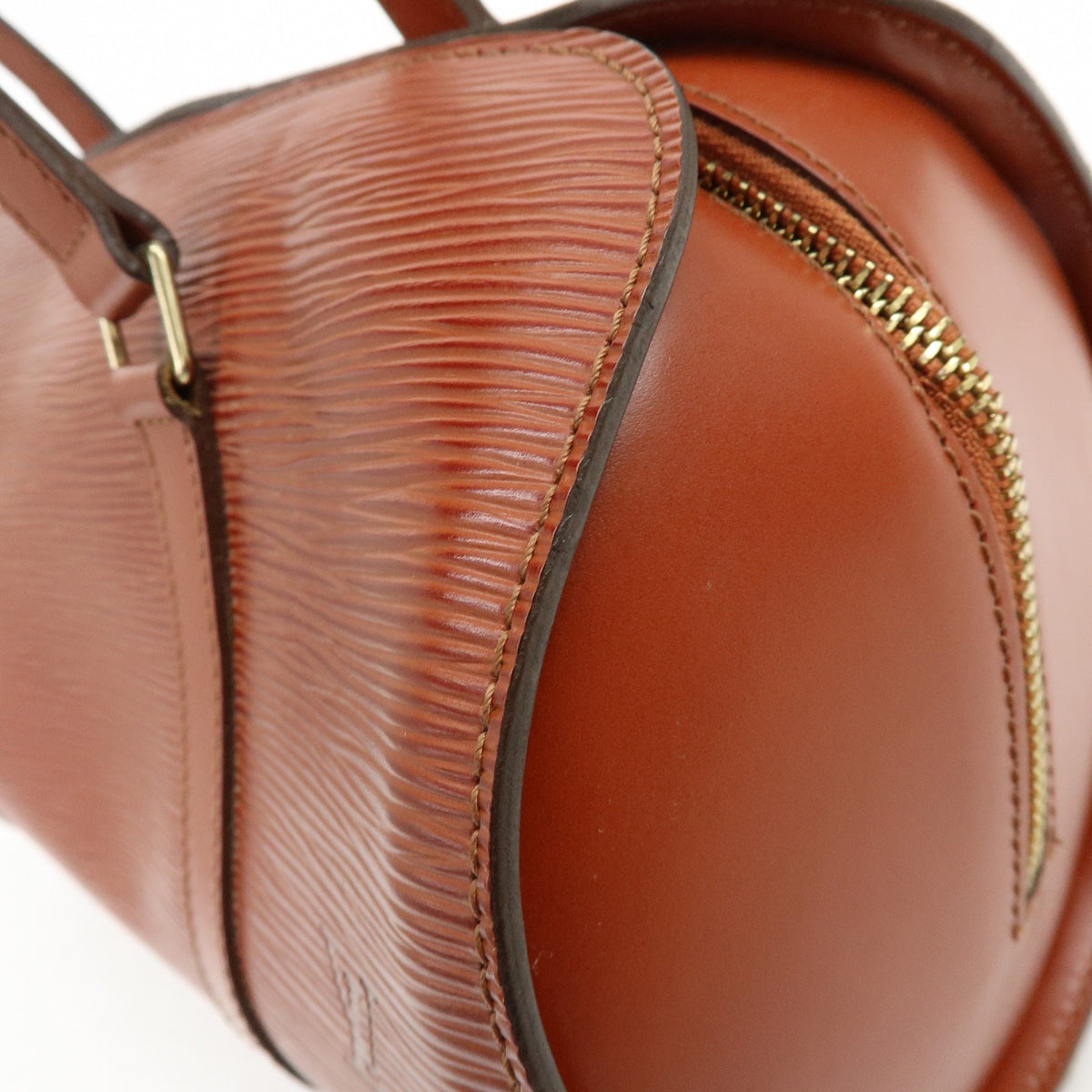 Louis Vuitton Soufflot Epi Leather, Brown, Leather, Handbag