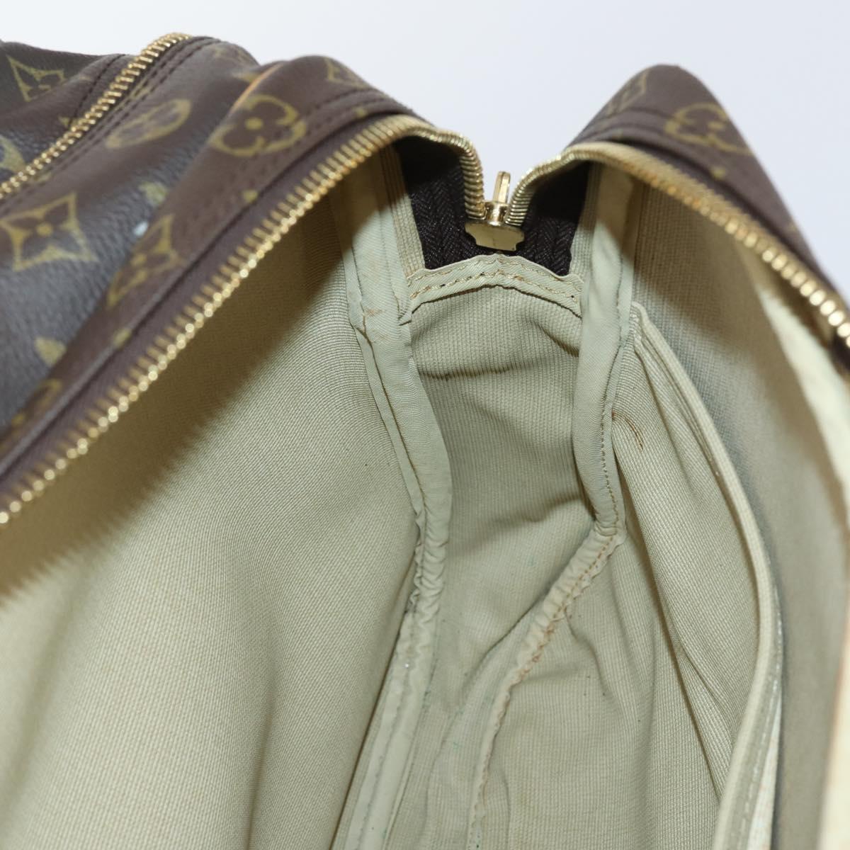 Louis Vuitton Sac Trois Poches Handbag Monogram Canvas, BROWN, CANVAS, Handbag