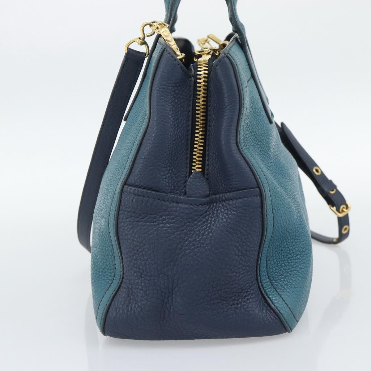 Miu Miu Vintage Leather, Green, Leather, Handbag