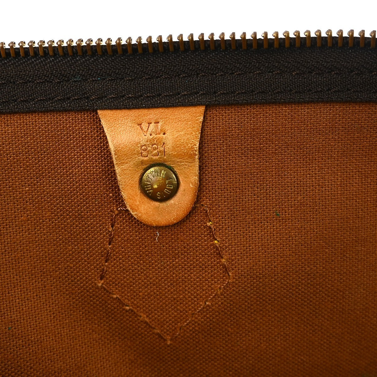 Louis Vuitton Speedy Monogram Canvas, Brown, Canvas, Handbag