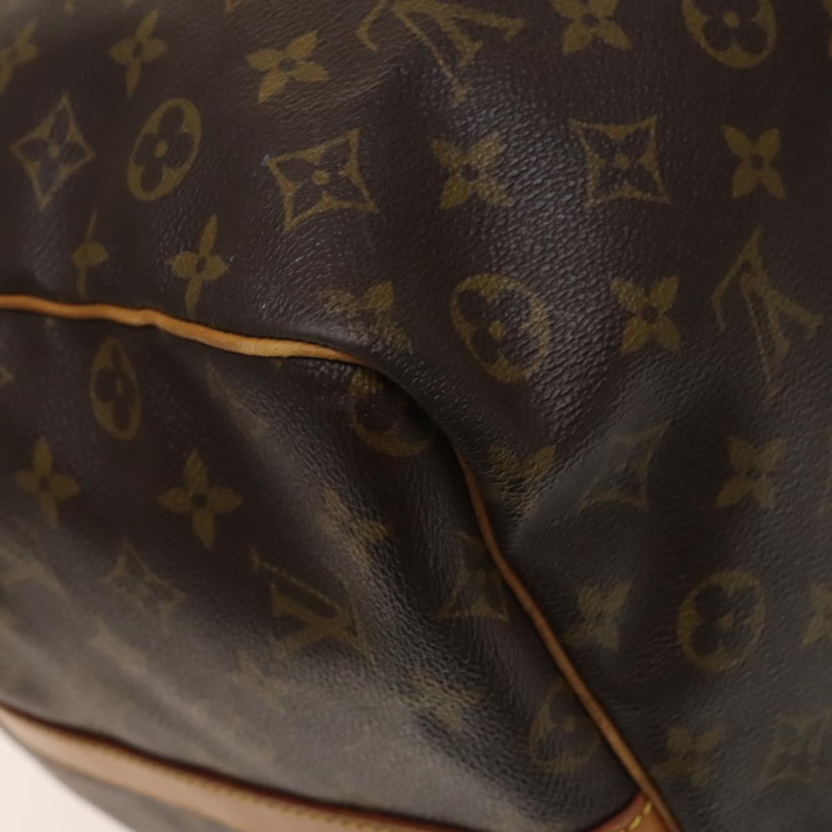 Louis Vuitton Keepall Bag Monogram Canvas, BROWN, CANVAS, Travel bag