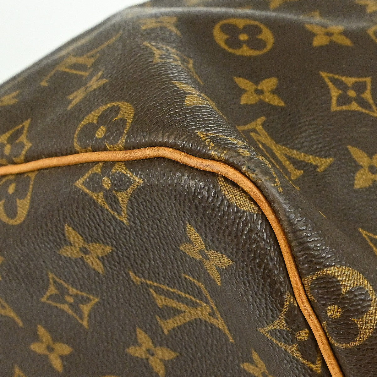 Louis Vuitton Keepall Monogram, Brown, Canvas, Travel Bag