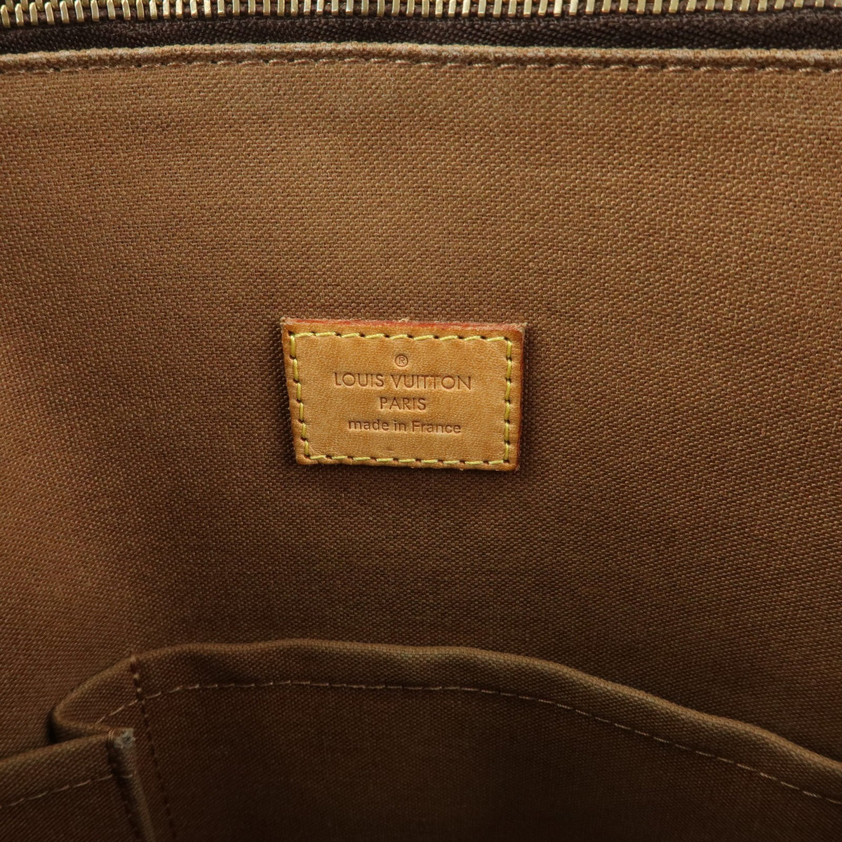 Louis Vuitton Cabas Beaubourg Monogram Canvas, Brown, Canvas, Tote Bag