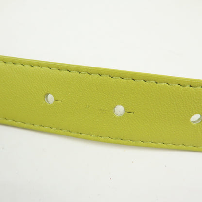 Bottega Veneta Cassette Belt Maxi Intrecciato Leather, Green, Leather, Clutch
