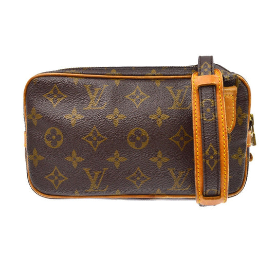 Louis Vuitton Pochette Marly Bandouliere Monogram Canvas, Brown, Canvas, Handbag