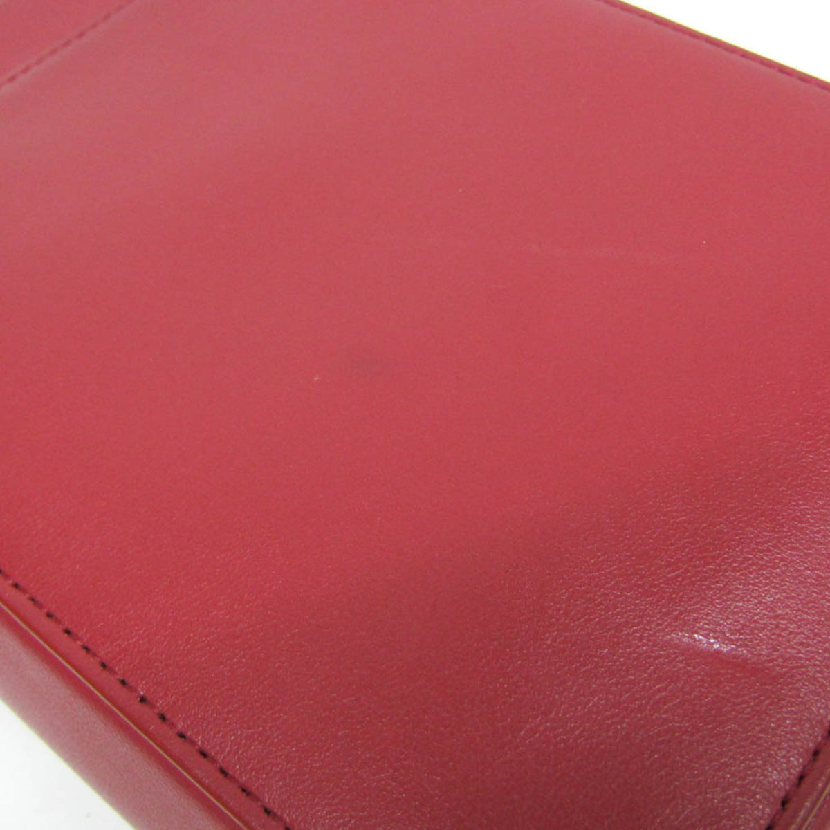 Christian Dior World Tour Zip Messenger Oblique Galaxy Leather, Red, Leather, Clutch
