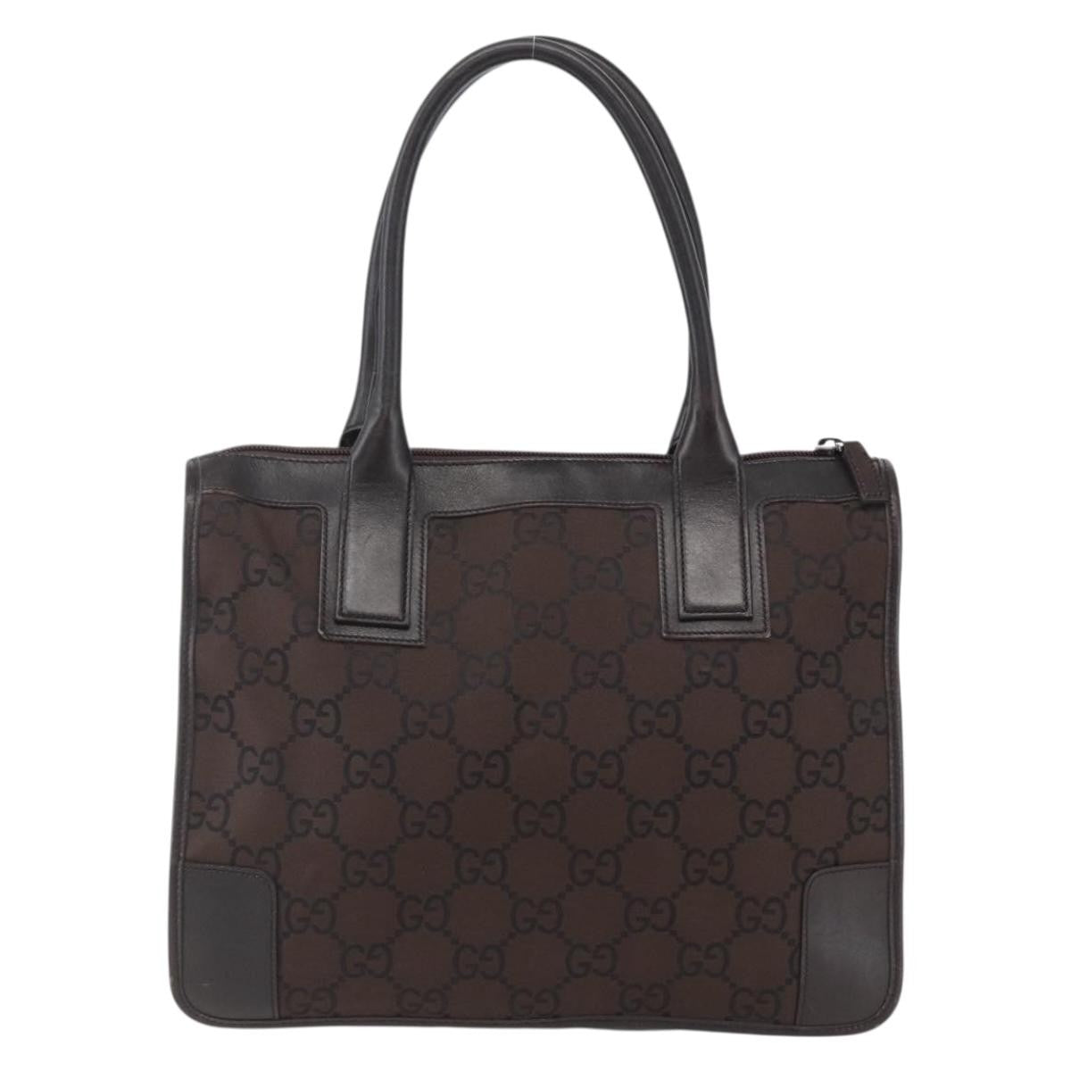 Gucci GG Canvas Canvas, Brown, Canvas, Tote Bag