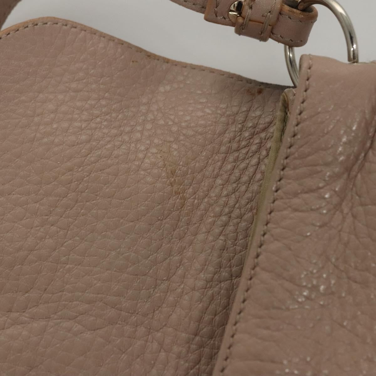 Chloe Lily Leather, Pink, Leather, Handbag