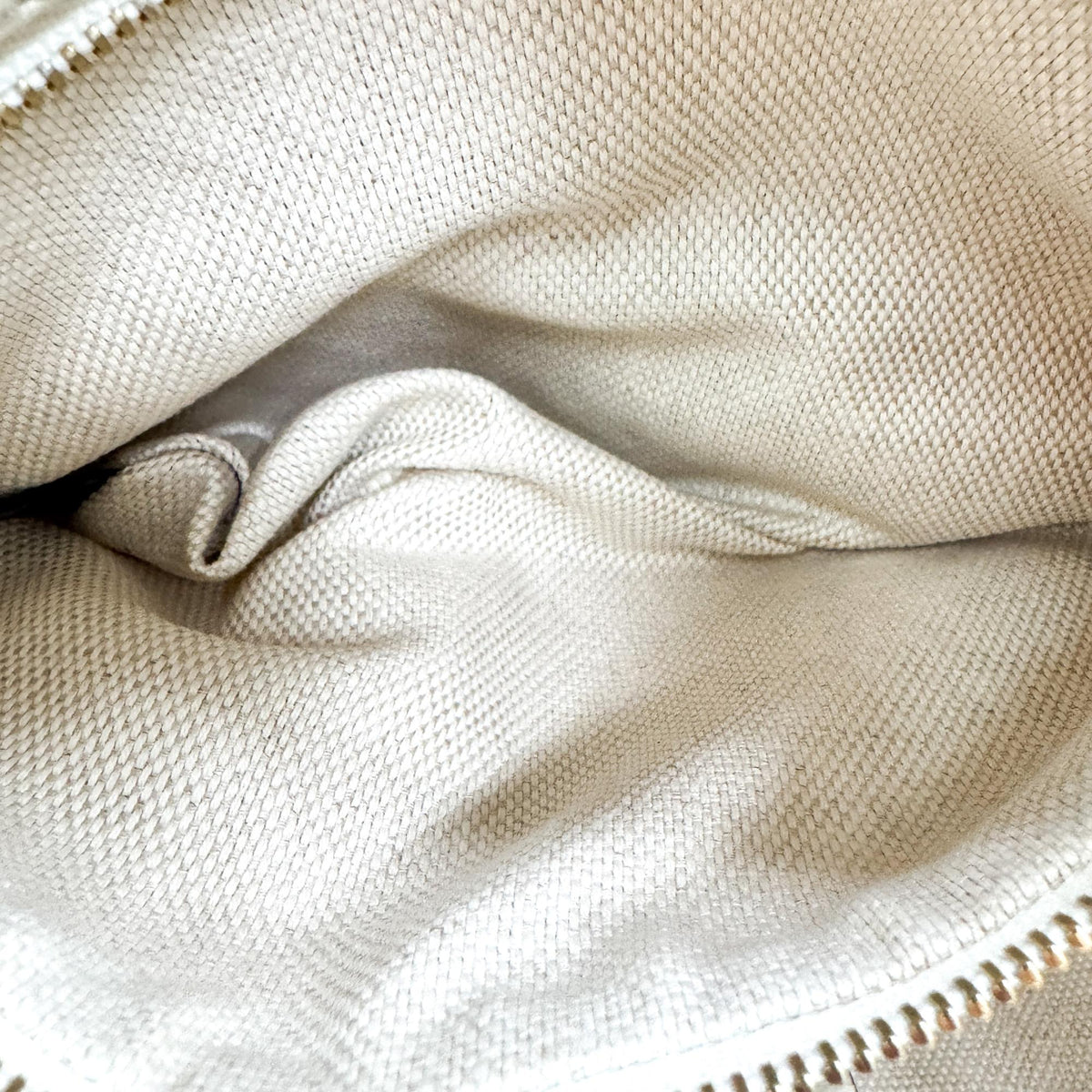 Gucci Soho Zip Leather, Beige, Leather, Tote Bag