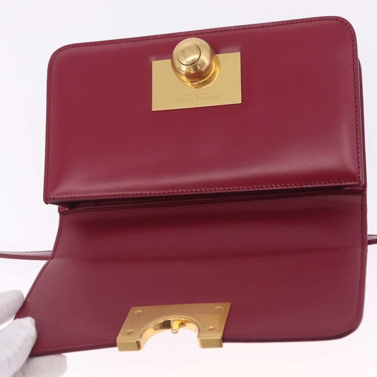 Bottega Veneta BV Classic Spazzolato Leather, Red, Leather, Handbag