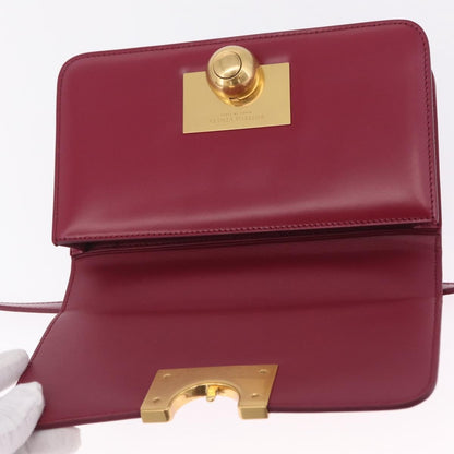 Bottega Veneta BV Classic Spazzolato Leather, Red, Leather, Handbag