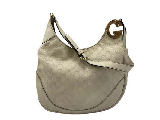 Gucci Charlotte Guccissima Leather, Beige, Leather, Tote Bag