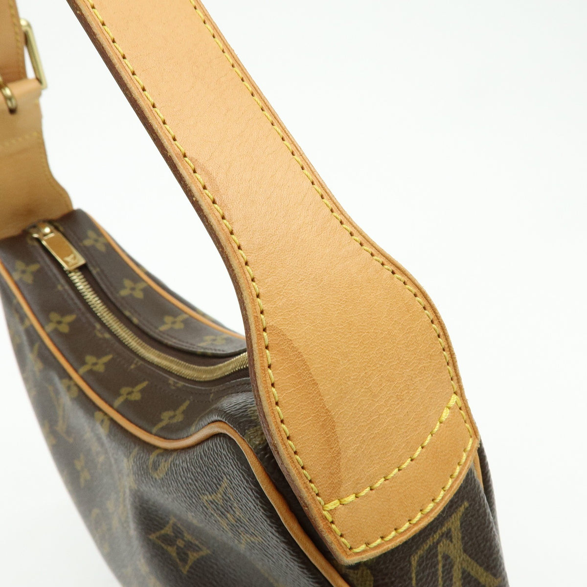 Louis Vuitton Croissant Monogram Canvas, Brown, Canvas, Handbag