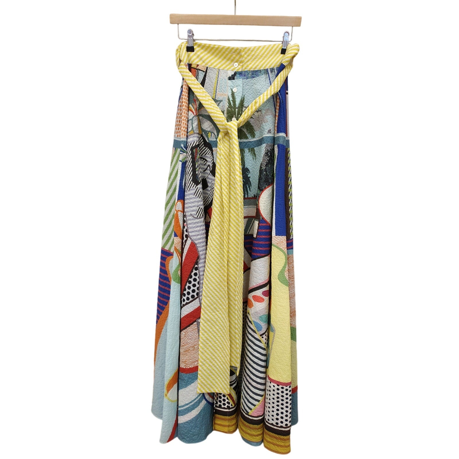 MARY KATRANTZOU Camilla Pop Art Maxi Skirt